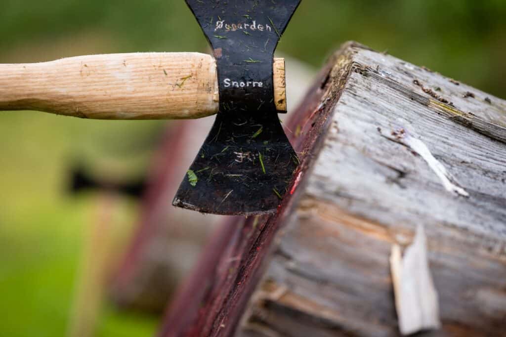 Øksekasting for Blåtur i Bergen