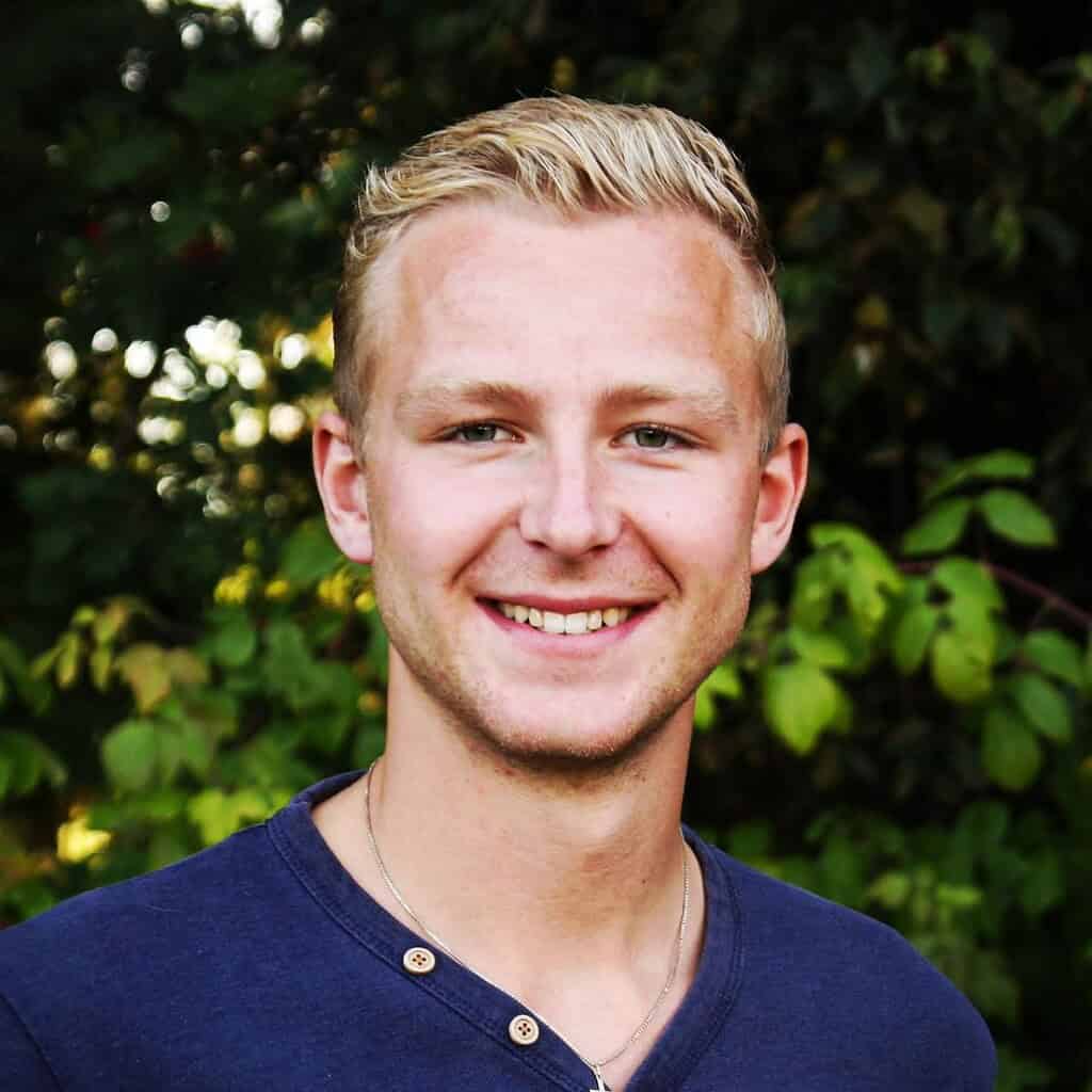 Profilbilde av markedskoordinator Samuel Langeland